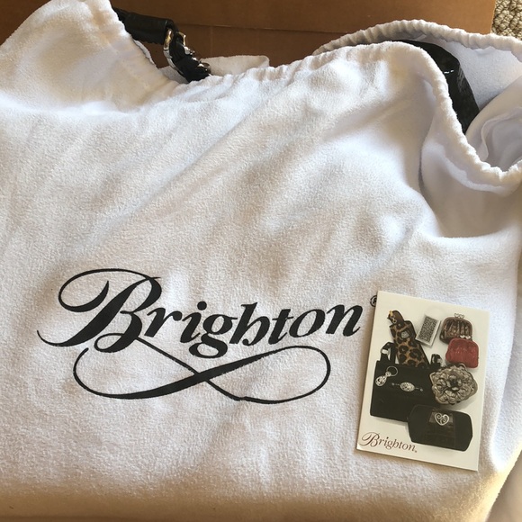 Brand new Brighton patent leather shoulder bag - Picture 2 of 6